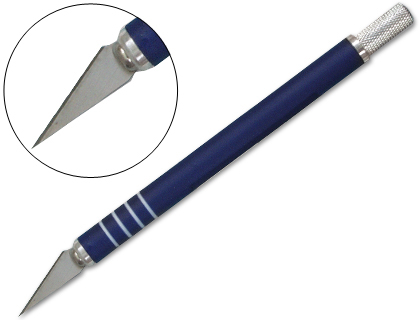 Cutter bistouri Q-Connect de précision, autre vue