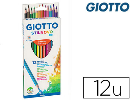 CRAYONS STILNOVO TRI PACK DE 12