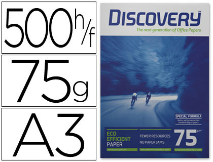 Papier Discovery A3 75 g blanc, ramette de 500 feuilles