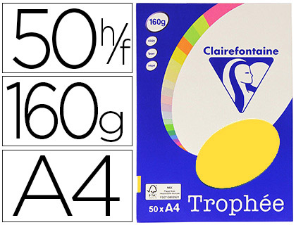 CLAIREFONTAINE TROPHEE A4 INTENSES 30998