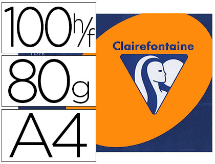 TROPHÉE PERSONAL PAPER PACK FLUORESCENT ORANGE 80G