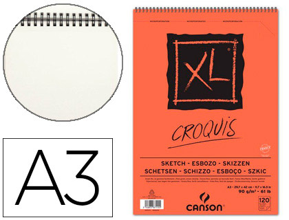 CANSON BLOC CROQUIS XL 38800