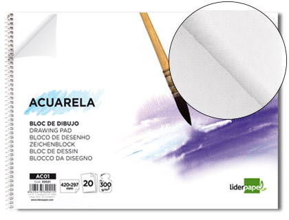 BLOC AQUARELLE A4 300G