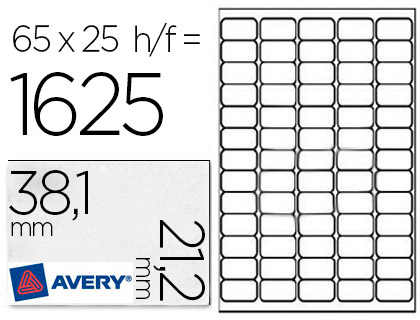 AVERY MINI ETIQUETTES 38867