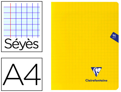 CLAIREFONTAINE CAHIER SCOLAIRE MIMESYS 13558