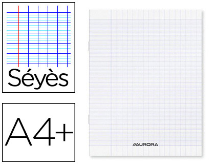 DOS PIQUÉ 24X32CM 96 PAGES SÉYÈS INCOLORE