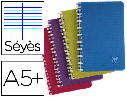 CLAIREFONTAINE CAHIER LUNICOLOR 13423