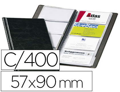 VISIFIX GRAIN CUIR 400 CARTES