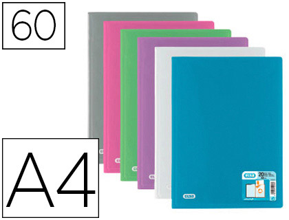 HAWAI A4 120 VUES ASSORTIS - Trier/Porte-vues & Lutins 