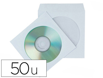 POCHETTE POUR CD/DVD PACK DE 50