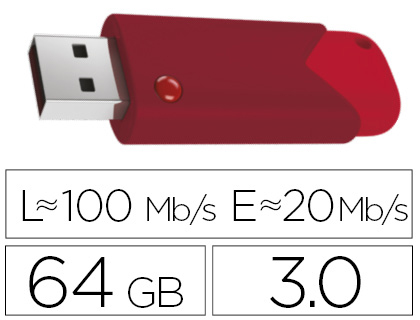 CLÉ USB 3.1 CLICK B100 FAST 64Go
