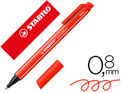 STYLO FEUTRE POINTMAX ROUGE