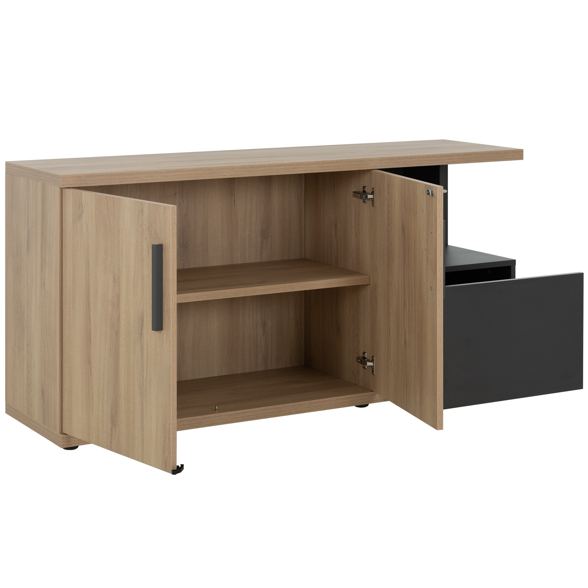 GAUTIER OFFICE BRABANT CHENE DU BOCAGE CREDENCE 1S21270-2