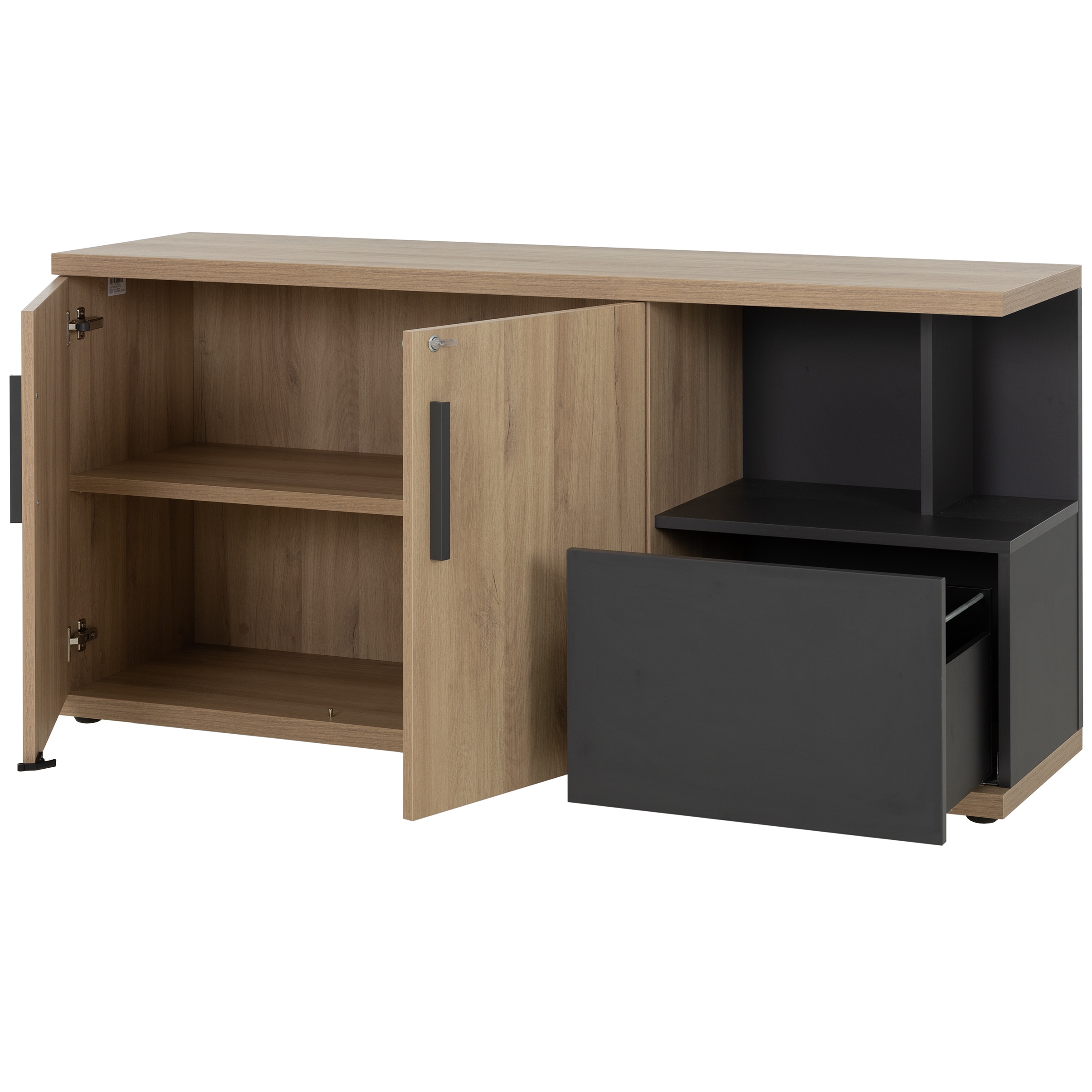 GAUTIER OFFICE BRABANT CHENE DU BOCAGE CREDENCE 1S21270-5