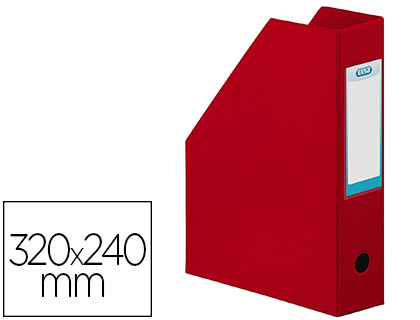 Porte-revues FAST Color Life rouge dos 7 cm vue 2
