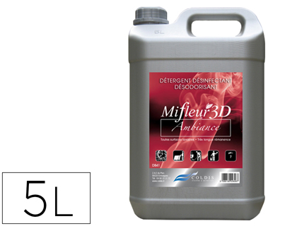 Détergent désinfectant Coldis Mifleur 3D bidon 5 L vue 2