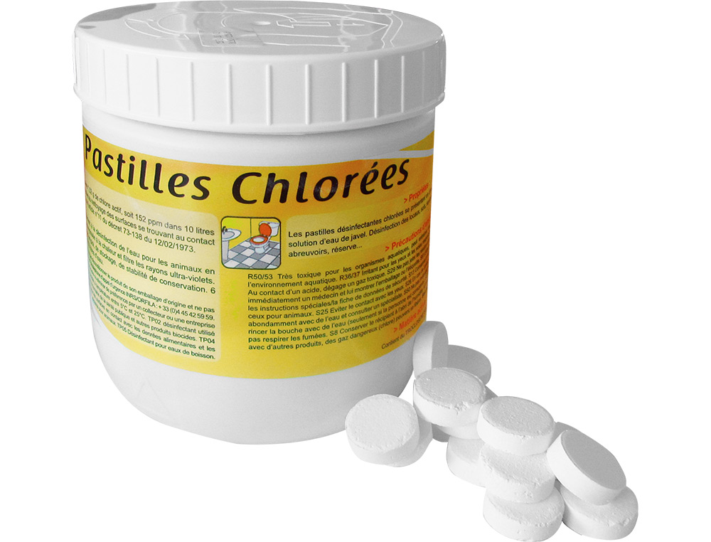 Pastilles chlorées effervescentes Coldis lot de 150 vue 2