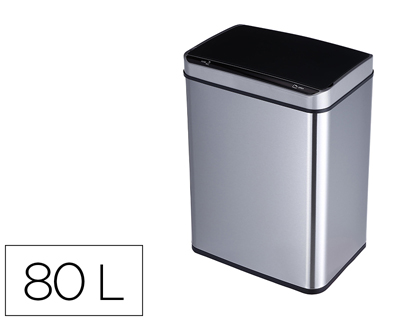 Poubelle automatique Q-Connect Dont Touch 80 L
