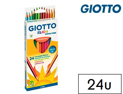 GIOTTO CRAYON ELIOS WOOD FREE 78855