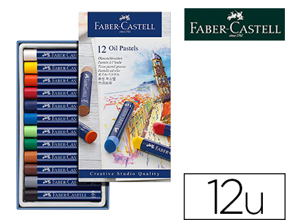 Pastels à lhuile Faber-Castell Creative Studio étui de 12 vue 2