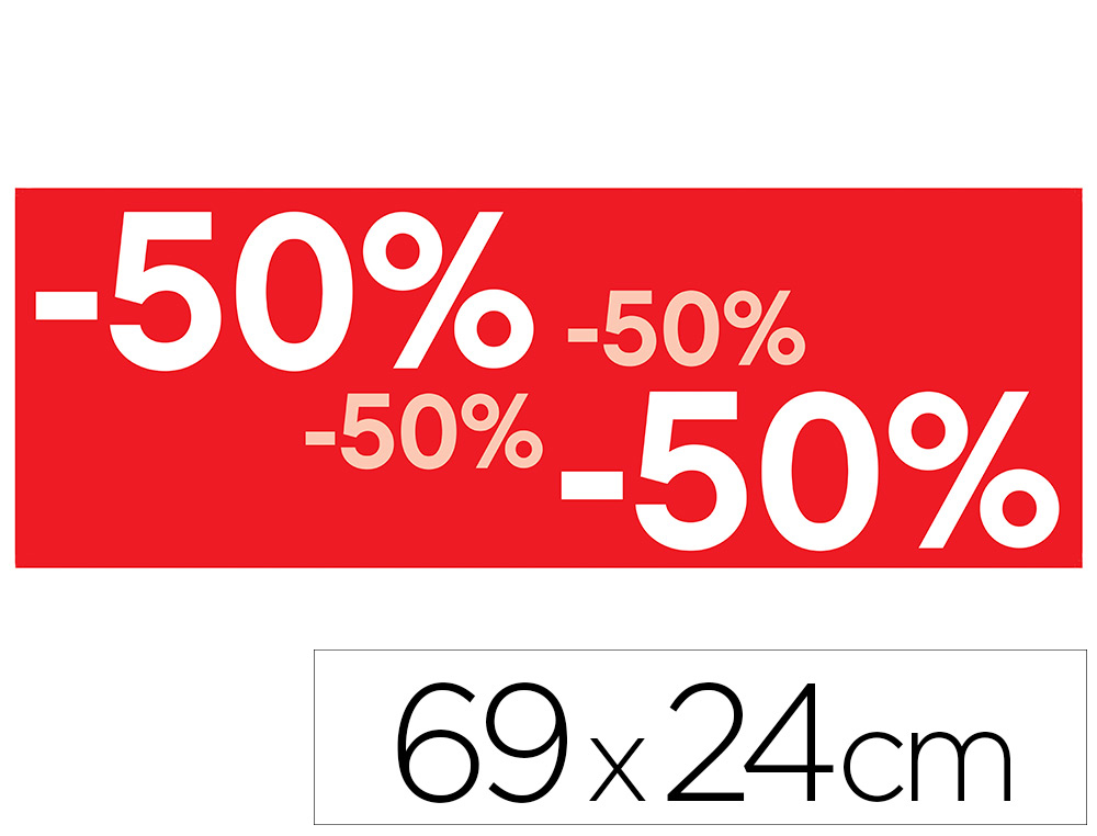 BANNIÈRE PROMOTIONNELLE -50%