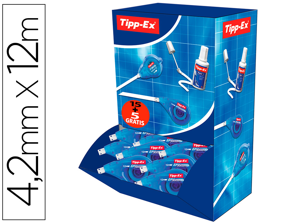 Rollers Tipp-Ex Easy Correct, pack de 20, vue 2