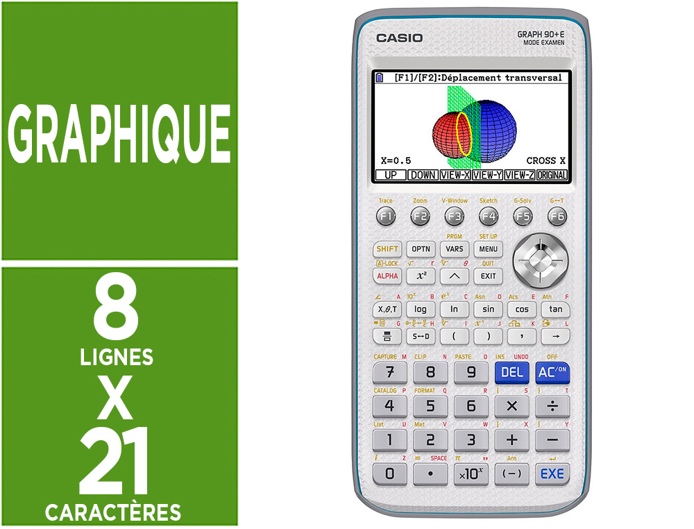 CALCULATRICE GRAPH 90+E - MENU PYTHON