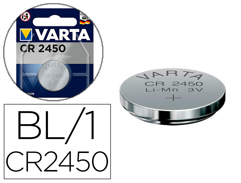 VARTA PILE BOUTON 76287