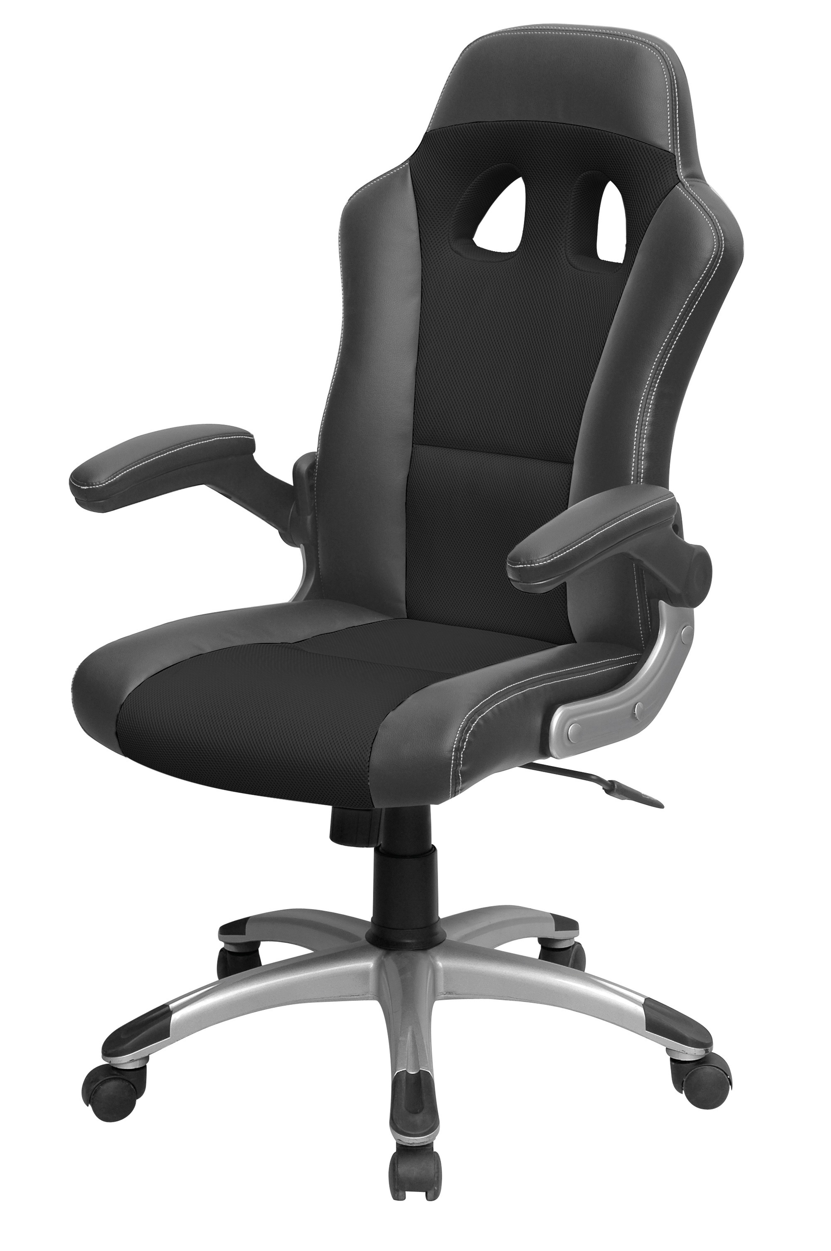 Fauteuil gamer MTI Calriss noir vue 2
