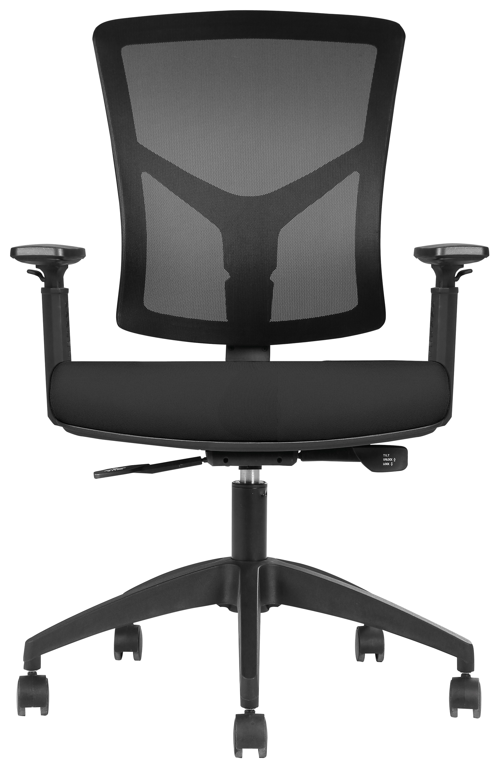 Fauteuil de bureau MTI Wedge noir