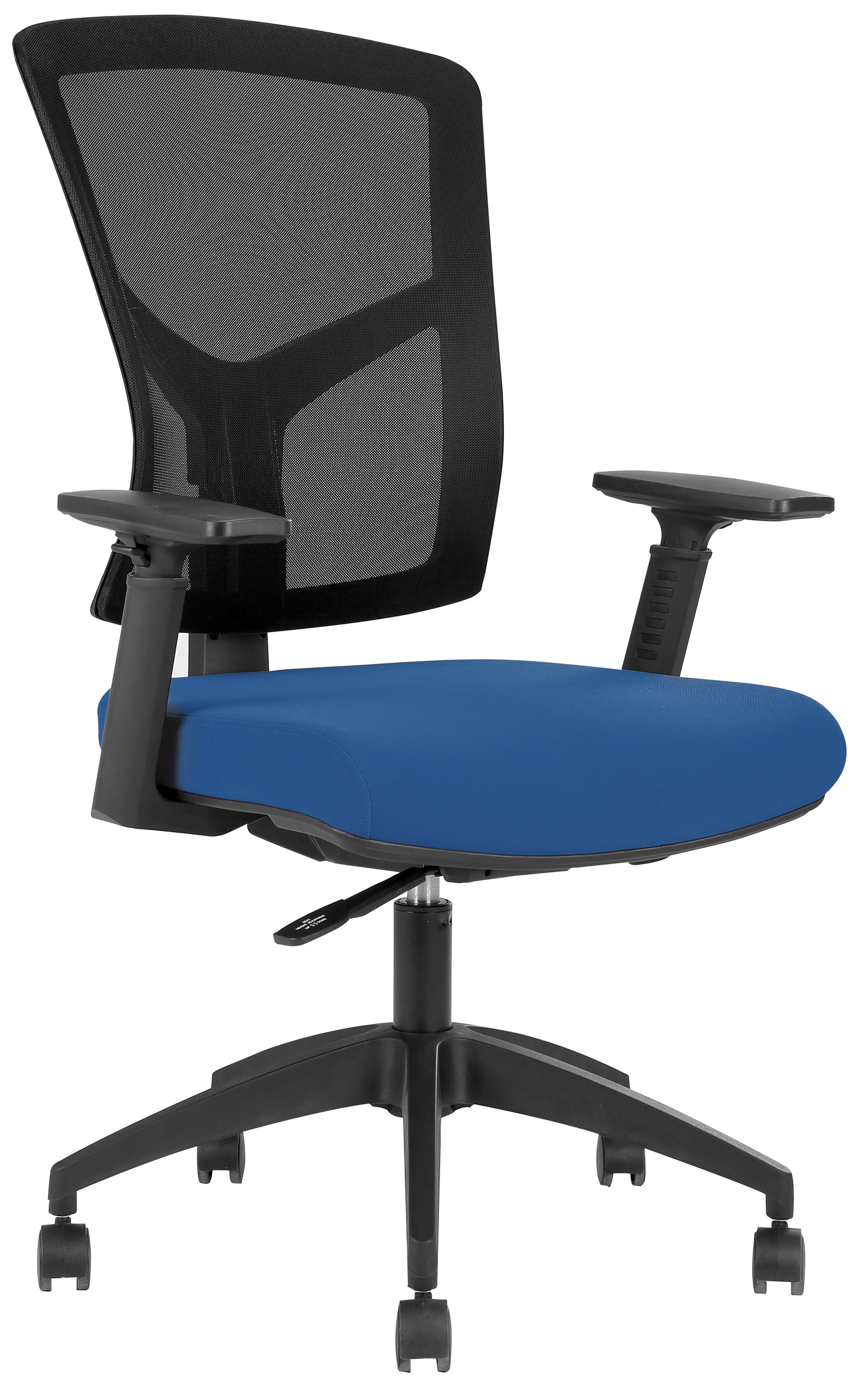 Fauteuil de bureau MTI Wedge noir et bleu