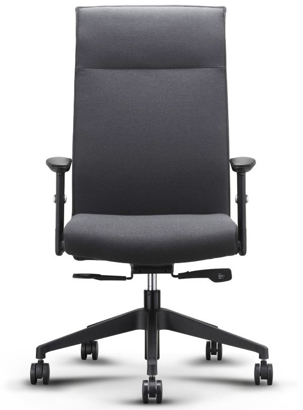 Fauteuil de direction MTI Richmond tissu gris