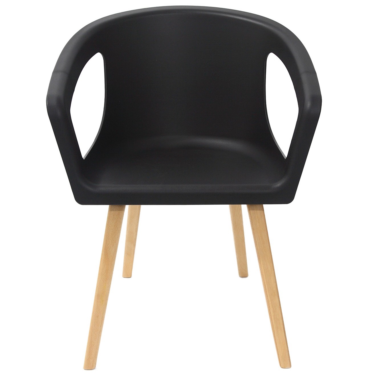 FAUTEUIL COWORKING MALONE NOIRE