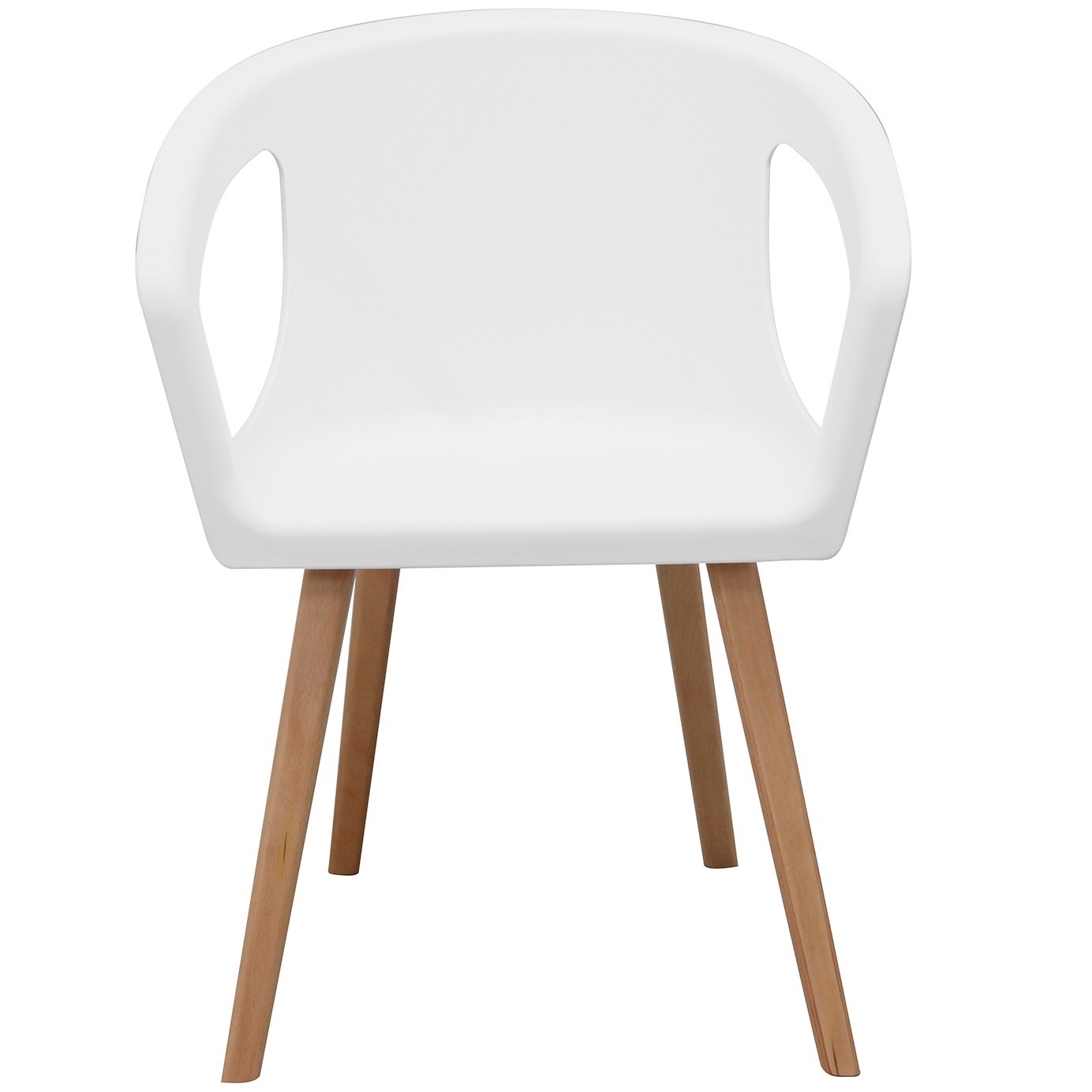 FAUTEUIL COWORKING MALONE BLANCHE