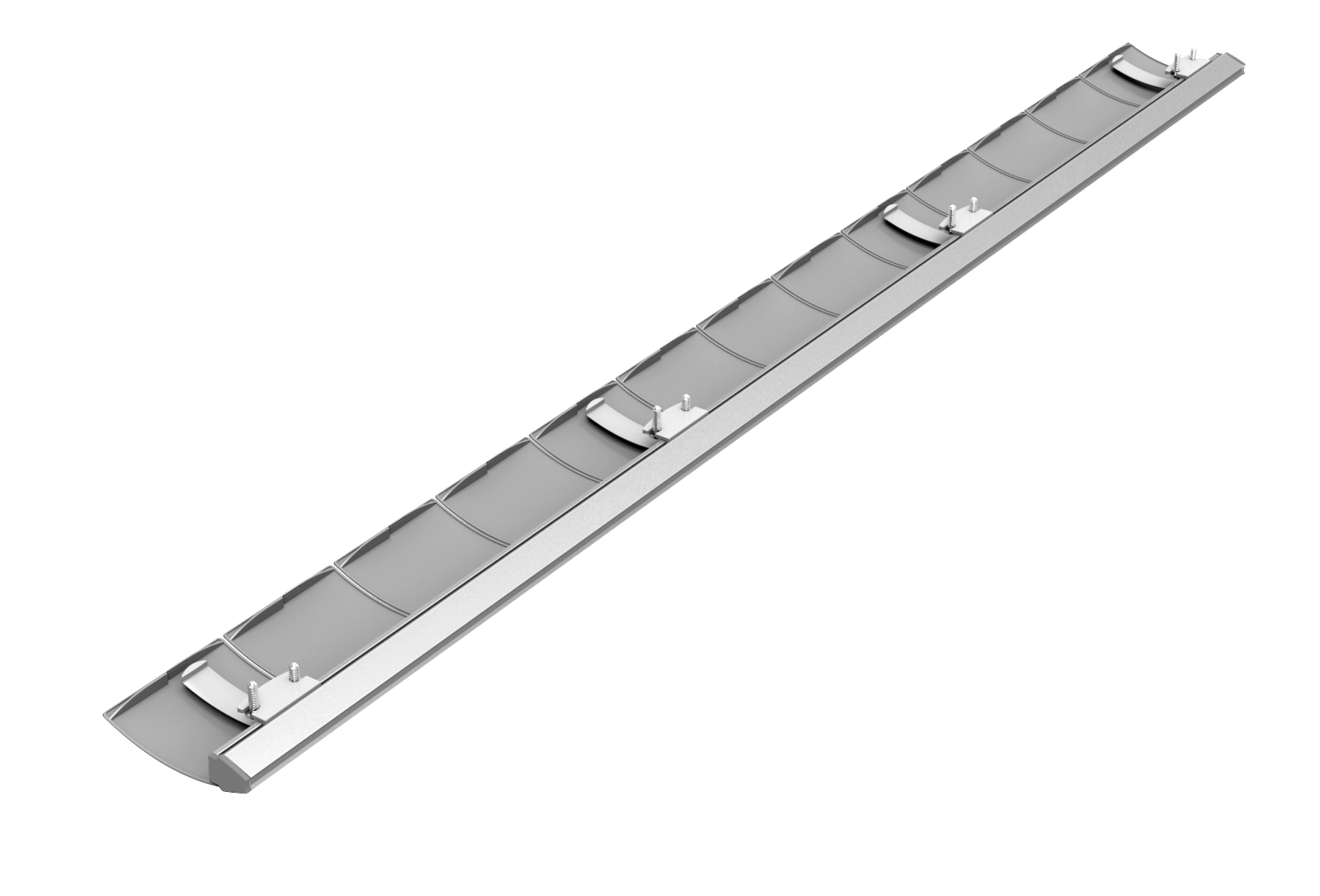 Chemin de câbles horizontal GAUTIER OFFICE blanc 120 cm
