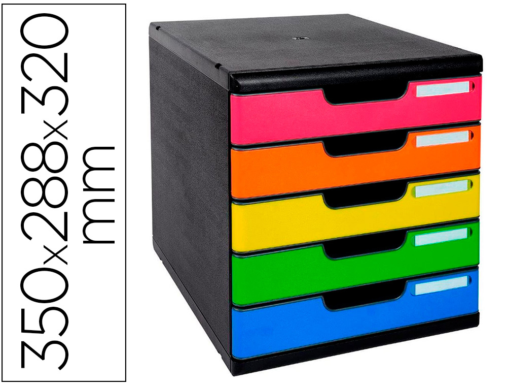Module de classement EXACOMPTA Modulo Iderama arlequin vue 2