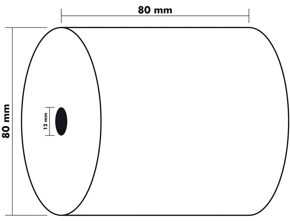 EXACOMPTA BOBINE THERMIQUE 158377-2