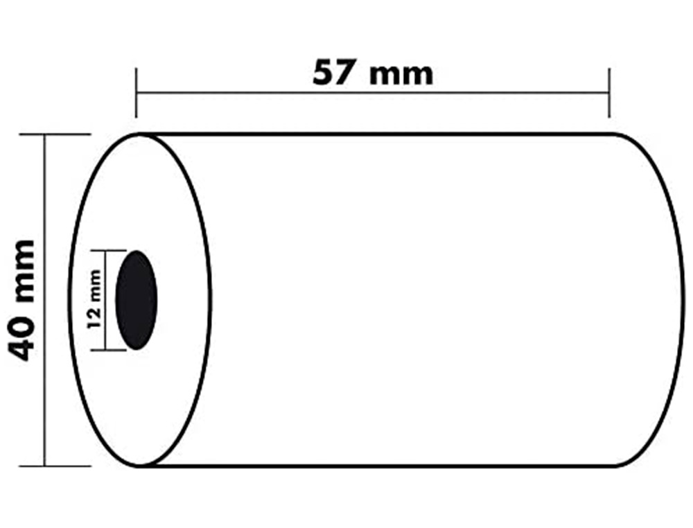 EXACOMPTA BOBINE THERMIQUE 158375-2