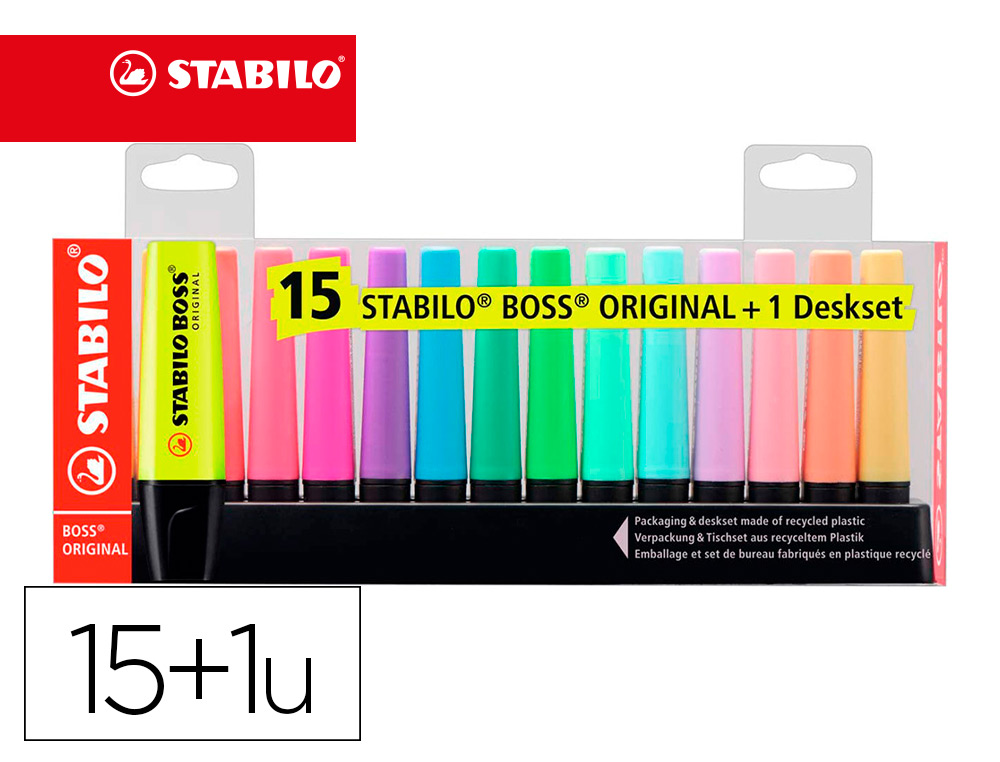 STABILO BOSS ORIGINAL PACK 158217