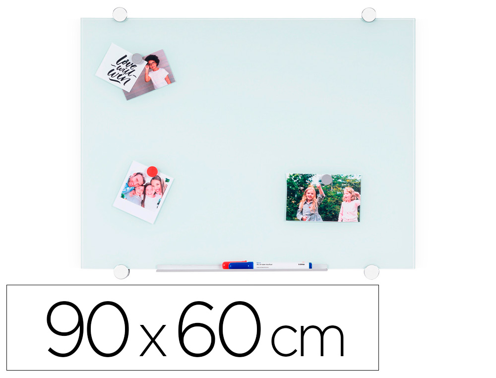 Q-CONNECT TABLEAU EN VERRE 156184