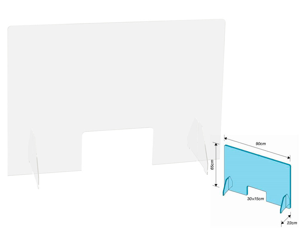VITRE DE PROTECTION EXASCREEN 95X58CM