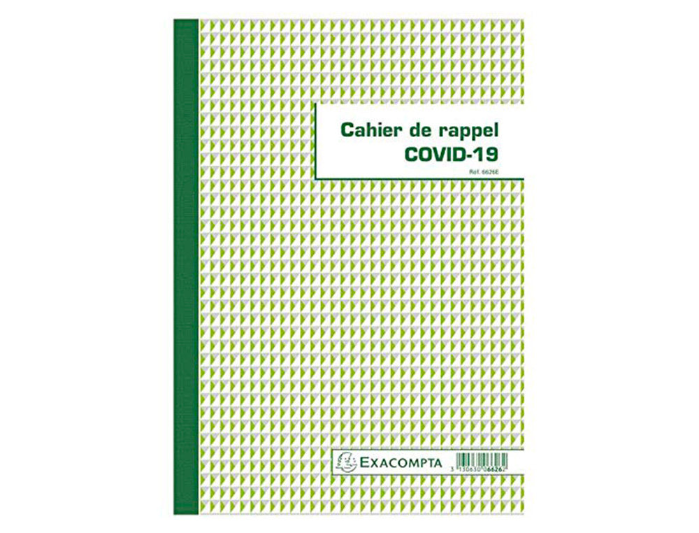 CAHIER DE RAPPEL COVID-19