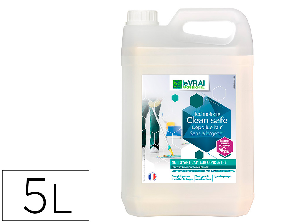 NETTOYANT CLEAN SAFE BIDON 5L