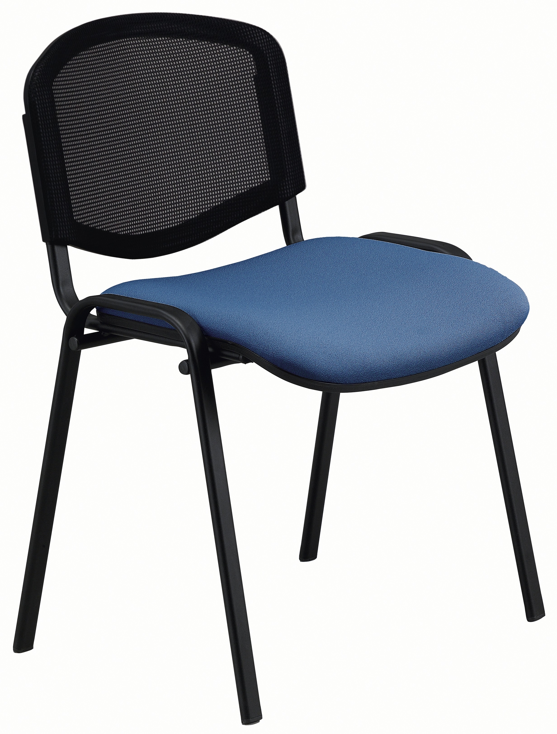 Chaise visiteur GAUTIER OFFICE Twig bleu indigo
