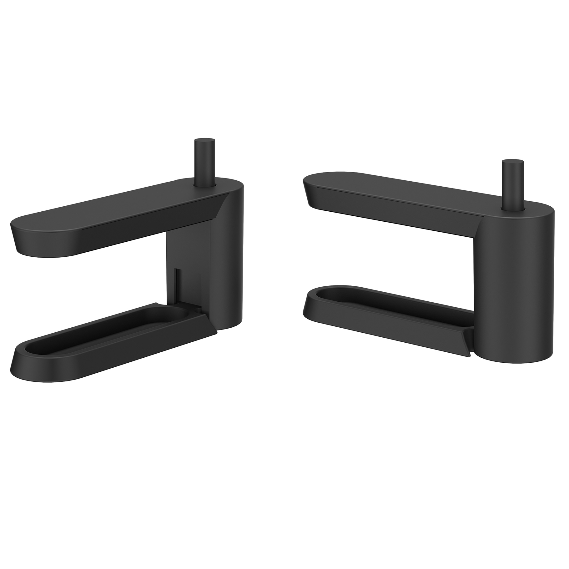 Kit de fixation individuelle CONNEXION GAUTIER OFFICE anthracite