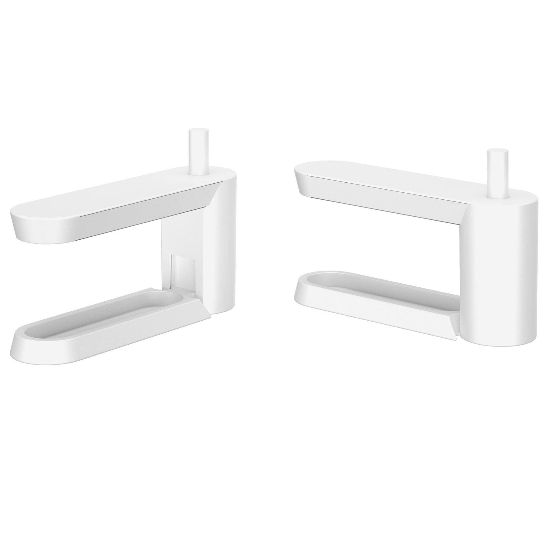 Kit de fixation individuelle CONNEXION GAUTIER OFFICE blanc