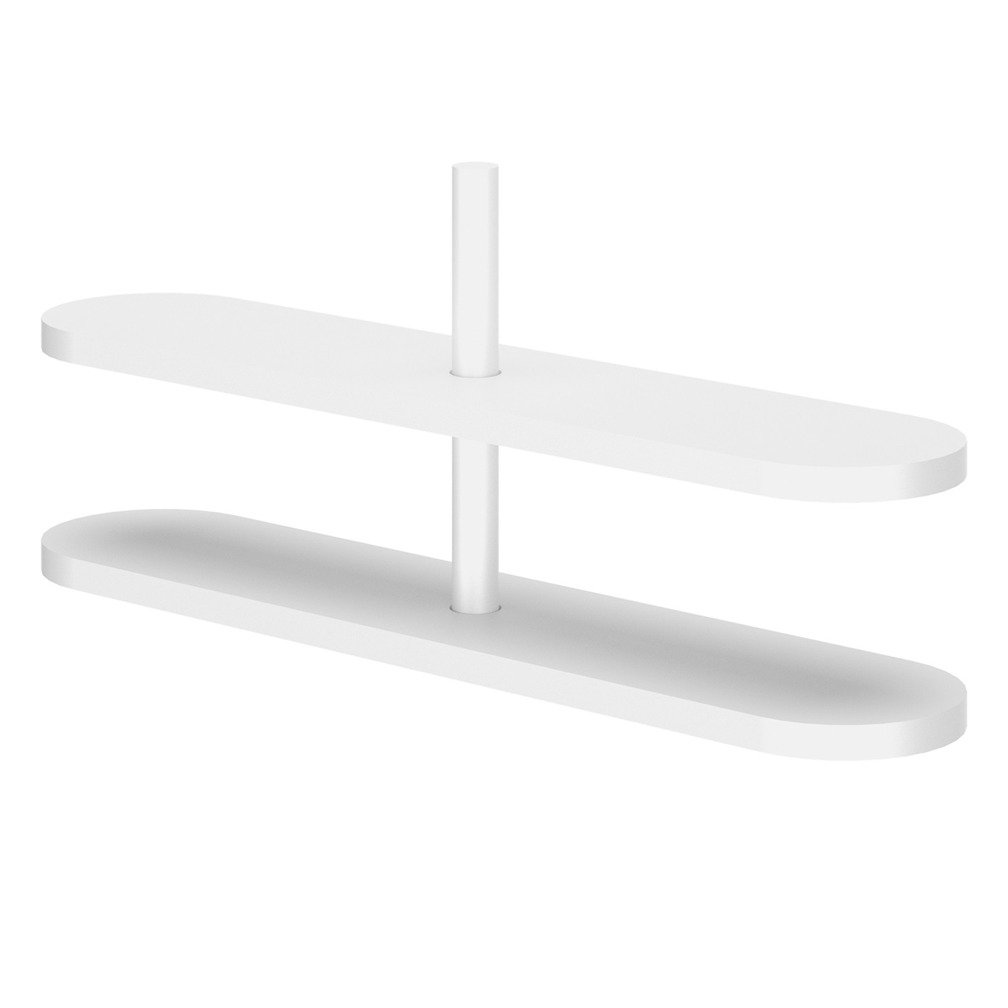 Kit de fixation double CONNEXION GAUTIER OFFICE blanc