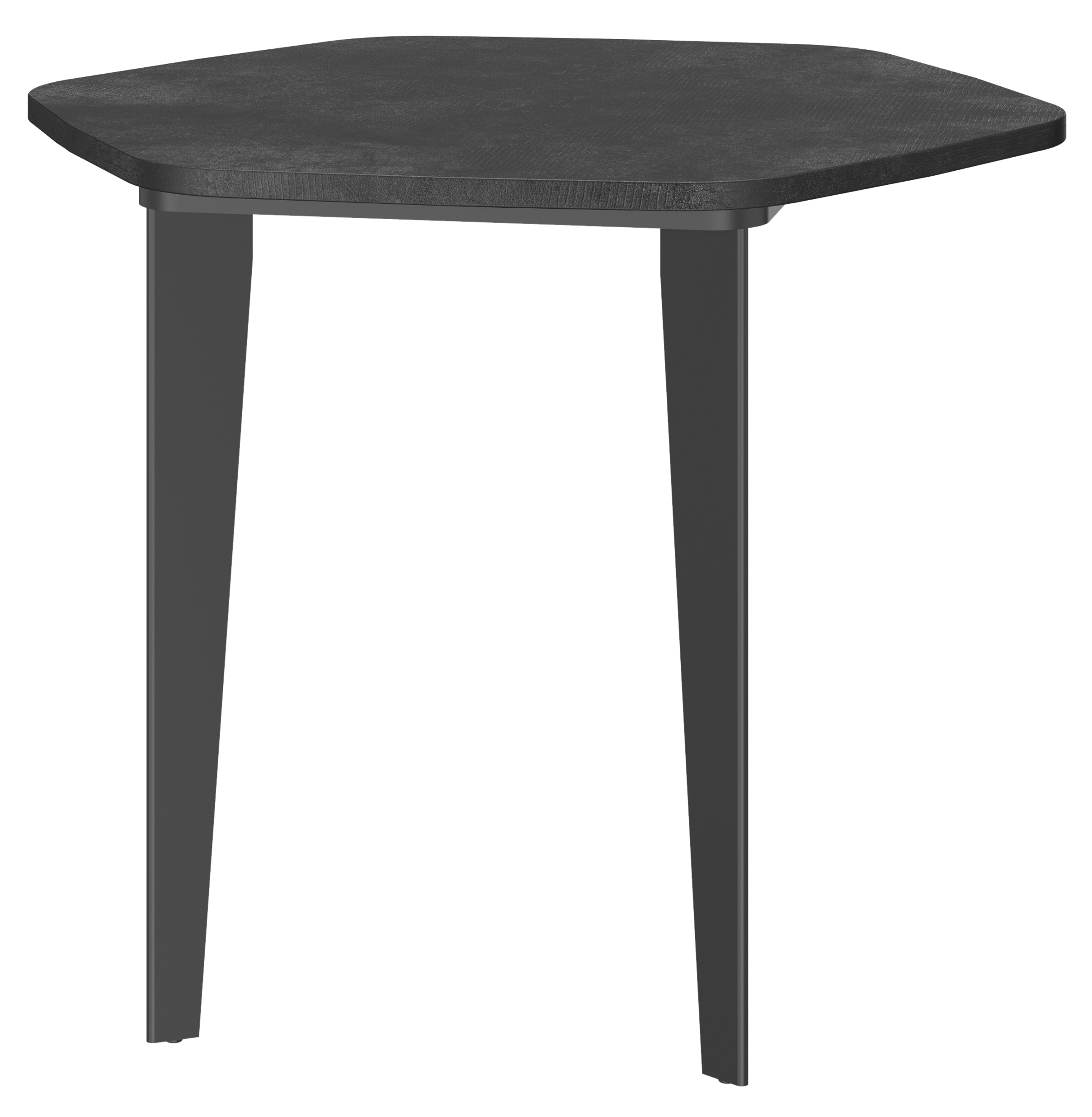 Retour de convivialité hexagonal E-Motion noir onyx brut Gautier Office