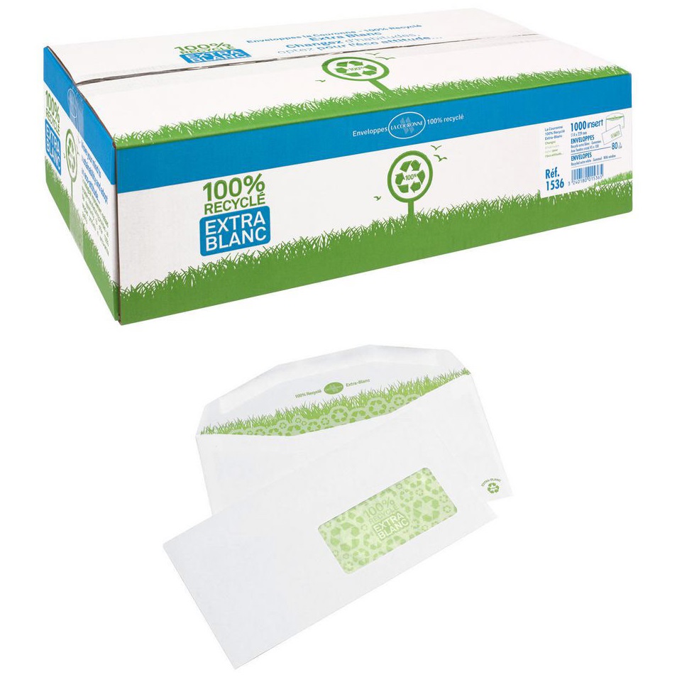 ENVELOPPE LA COURONNE DL 1536