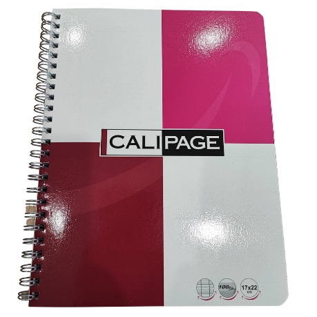 CALIPAGE CAHIER FRAMBOISE 415782